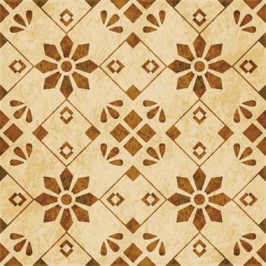 Retro kahverengi suluboya doku grunge sorunsuz arka plan