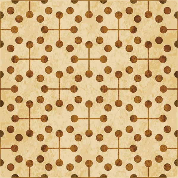 Ретро-коричнева акварельна текстура гранжевий безшовний фон — стоковий вектор