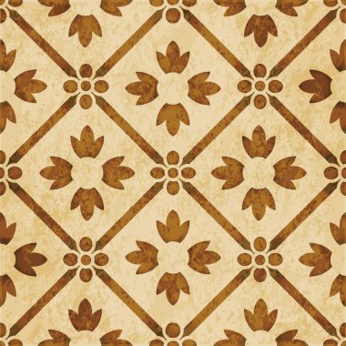 Retro kahverengi suluboya doku grunge sorunsuz arka plan