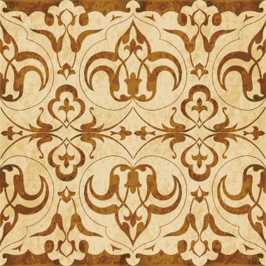 Retro kahverengi suluboya doku grunge sorunsuz arka plan