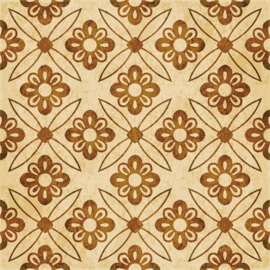 Retro kahverengi suluboya doku grunge sorunsuz arka plan