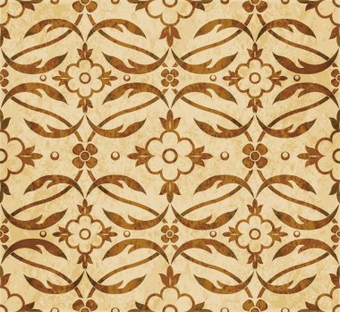 Retro kahverengi suluboya doku grunge sorunsuz arka plan