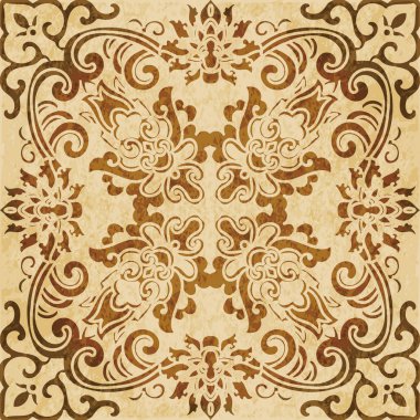 Retro kahverengi suluboya doku grunge sorunsuz arka plan