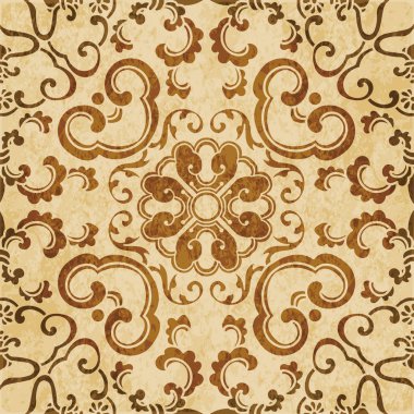 Retro kahverengi suluboya doku grunge sorunsuz arka plan