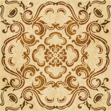 Retro kahverengi suluboya doku grunge sorunsuz arka plan