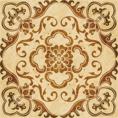 Retro kahverengi suluboya doku grunge sorunsuz arka plan