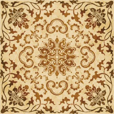 Retro kahverengi suluboya doku grunge sorunsuz arka plan