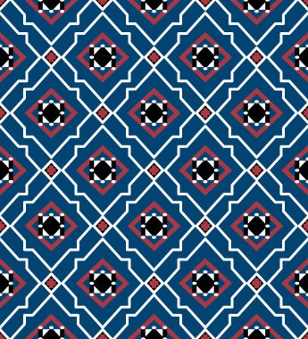 Sorunsuz arka plan Güneydoğu Asya retro Aborijin geleneksel