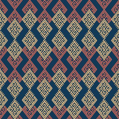 Sorunsuz arka plan Güneydoğu Asya retro Aborijin geleneksel