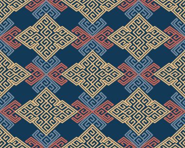 Sorunsuz arka plan Güneydoğu Asya retro Aborijin geleneksel