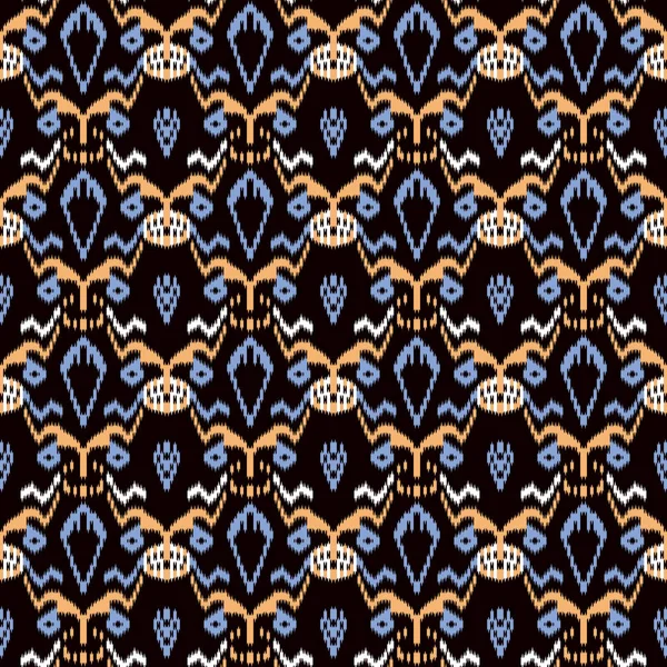 Fondo sin costuras sureste asiático retro aborigen tradicional — Vector de stock