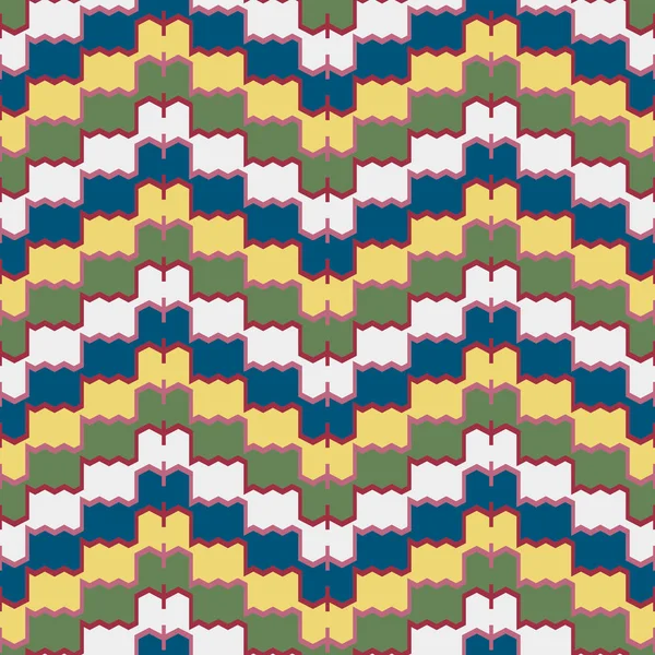 Naadloze achtergrond Zuidoost-Aziatische retro aboriginal traditionele — Stockvector