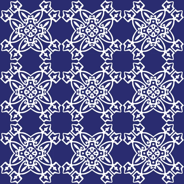 Vektör damasko Dikişsiz desen arka plan çokgen kontrol çapraz li