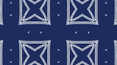 Kaleydoskop sorunsuz döngü sıra mandala desenler çok renkli hareketli grafik arka plan soyut. Yoga için ideal, kulüpleri, gösterir