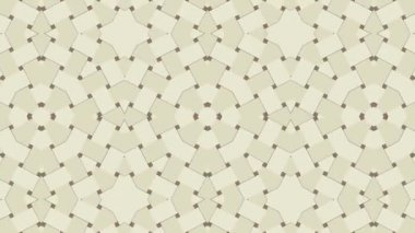 Kaleydoskop sorunsuz döngü sıra mandala desenler çok renkli hareketli grafik arka plan soyut. Yoga için ideal, kulüpleri, gösterir