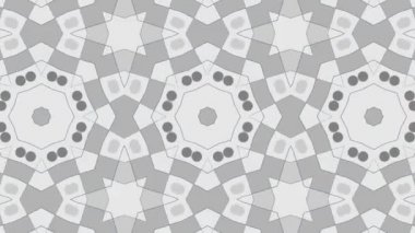 Kaleydoskop sorunsuz döngü sıra mandala desenler çok renkli hareketli grafik arka plan soyut. Yoga için ideal, kulüpleri, gösterir