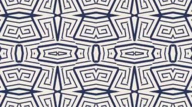 Kaleydoskop sorunsuz döngü sıra mandala desenler çok renkli hareketli grafik arka plan soyut. Yoga için ideal, kulüpleri, gösterir
