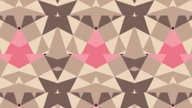 Kaleydoskop sorunsuz döngü sıra mandala desenler çok renkli hareketli grafik arka plan soyut. Yoga için ideal, kulüpleri, gösterir