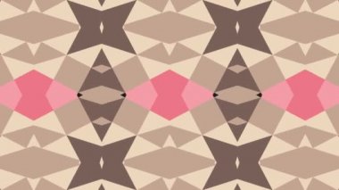 Kaleydoskop sorunsuz döngü sıra mandala desenler çok renkli hareketli grafik arka plan soyut. Yoga için ideal, kulüpleri, gösterir