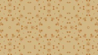 Kaleydoskop sorunsuz döngü sıra mandala desenler çok renkli hareketli grafik arka plan soyut. Yoga için ideal, kulüpleri, gösterir