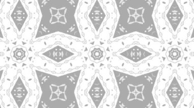 Kaleydoskop sorunsuz döngü sıra mandala desenler çok renkli hareketli grafik arka plan soyut. Yoga için ideal, kulüpleri, gösterir