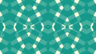 Kaleydoskop sorunsuz döngü sıra mandala desenler çok renkli hareketli grafik arka plan soyut. Yoga için ideal, kulüpleri, gösterir