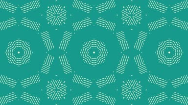 Kaleydoskop sorunsuz döngü sıra mandala desenler çok renkli hareketli grafik arka plan soyut. Yoga için ideal, kulüpleri, gösterir