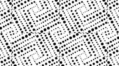 Kaleydoskop sorunsuz döngü sıra mandala desenler çok renkli hareketli grafik arka plan soyut. Yoga için ideal, kulüpleri, gösterir