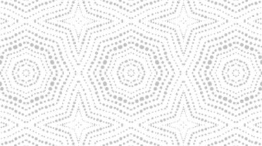 Kaleydoskop sorunsuz döngü sıra mandala desenler çok renkli hareketli grafik arka plan soyut. Yoga için ideal, kulüpleri, gösterir