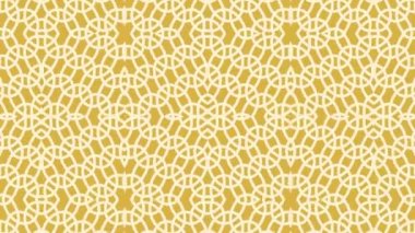 Kaleydoskop sorunsuz döngü sıra mandala desenler çok renkli hareketli grafik arka plan soyut. Yoga için ideal, kulüpleri, gösterir