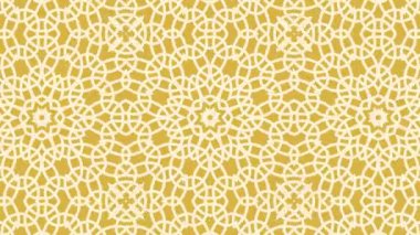 Kaleydoskop sorunsuz döngü sıra mandala desenler çok renkli hareketli grafik arka plan soyut. Yoga için ideal, kulüpleri, gösterir