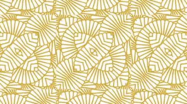 Kaleydoskop sorunsuz döngü sıra mandala desenler çok renkli hareketli grafik arka plan soyut. Yoga için ideal, kulüpleri, gösterir