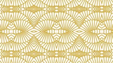 Kaleydoskop sorunsuz döngü sıra mandala desenler çok renkli hareketli grafik arka plan soyut. Yoga için ideal, kulüpleri, gösterir