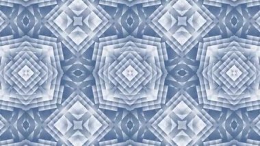 Kaleydoskop sorunsuz döngü sıra mandala desenler çok renkli hareketli grafik arka plan soyut. Yoga için ideal, kulüpleri, gösterir