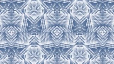 Kaleydoskop sorunsuz döngü sıra mandala desenler çok renkli hareketli grafik arka plan soyut. Yoga için ideal, kulüpleri, gösterir