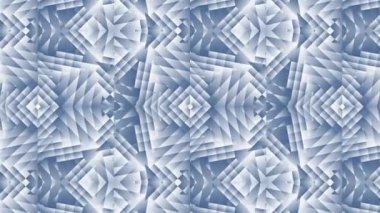 Kaleydoskop sorunsuz döngü sıra mandala desenler çok renkli hareketli grafik arka plan soyut. Yoga için ideal, kulüpleri, gösterir