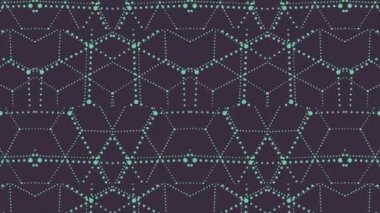 Kaleydoskop sorunsuz döngü sıra mandala desenler çok renkli hareketli grafik arka plan soyut. Yoga için ideal, kulüpleri, gösterir