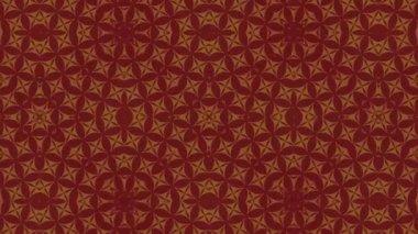 Kaleydoskop sorunsuz döngü sıra mandala desenler çok renkli hareketli grafik arka plan soyut. Yoga için ideal, kulüpleri, gösterir