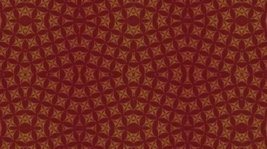 Kaleydoskop sorunsuz döngü sıra mandala desenler çok renkli hareketli grafik arka plan soyut. Yoga için ideal, kulüpleri, gösterir