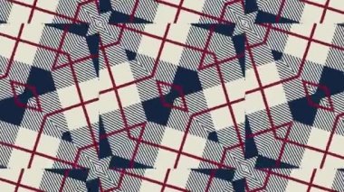 Kaleydoskop sorunsuz döngü sıra mandala desenler çok renkli hareketli grafik arka plan soyut. Yoga için ideal, kulüpleri, gösterir