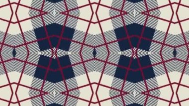 Kaleydoskop sorunsuz döngü sıra mandala desenler çok renkli hareketli grafik arka plan soyut. Yoga için ideal, kulüpleri, gösterir