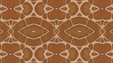 Kaleydoskop sorunsuz döngü sıra mandala desenler çok renkli hareketli grafik arka plan soyut. Yoga için ideal, kulüpleri, gösterir