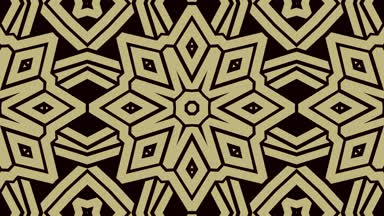 Kaleydoskop sorunsuz döngü sıra mandala desenler çok renkli hareketli grafik arka plan soyut. Yoga için ideal, kulüpleri, gösterir