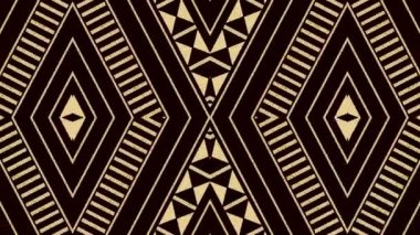 Kaleydoskop sorunsuz döngü sıra mandala desenler çok renkli hareketli grafik arka plan soyut. Yoga için ideal, kulüpleri, gösterir