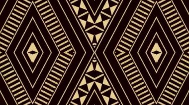 Kaleydoskop sorunsuz döngü sıra mandala desenler çok renkli hareketli grafik arka plan soyut. Yoga için ideal, kulüpleri, gösterir