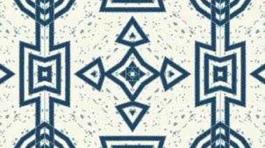 Kaleydoskop sorunsuz döngü sıra mandala desenler çok renkli hareketli grafik arka plan soyut. Yoga için ideal, kulüpleri, gösterir