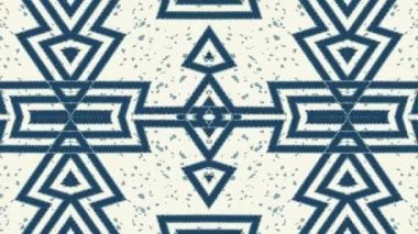 Kaleydoskop sorunsuz döngü sıra mandala desenler çok renkli hareketli grafik arka plan soyut. Yoga için ideal, kulüpleri, gösterir