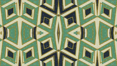 Kaleydoskop sorunsuz döngü sıra mandala desenler çok renkli hareketli grafik arka plan soyut. Yoga için ideal, kulüpleri, gösterir