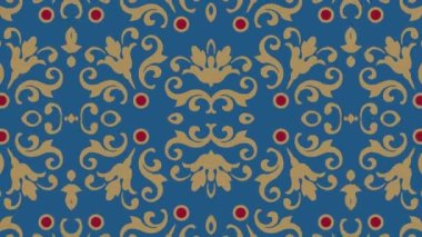 Kaleydoskop sorunsuz döngü sıra mandala desenler çok renkli hareketli grafik arka plan soyut. Yoga için ideal, kulüpleri, gösterir