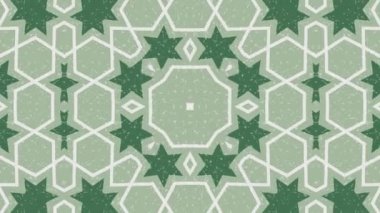 Kaleydoskop sorunsuz döngü sıra mandala desenler çok renkli hareketli grafik arka plan soyut. Yoga için ideal, kulüpleri, gösterir